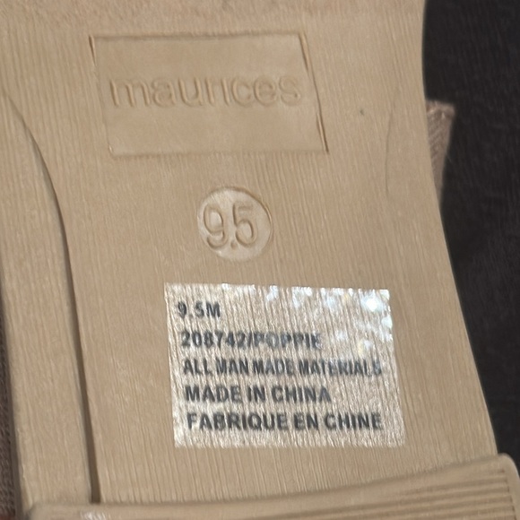 NWT Maurices canvas sandals - Picture 5 of 5